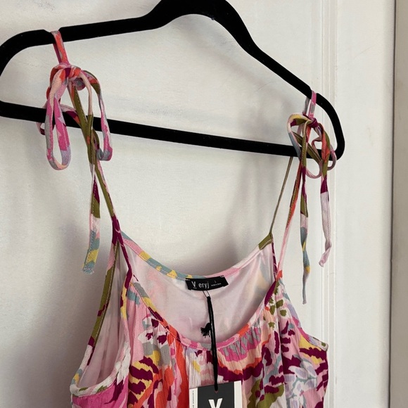 Very J Multicolor Floral Maxi Dress - Picture 4 of 4